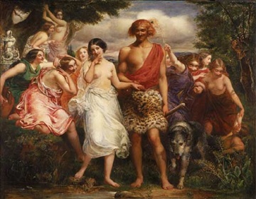  ’Cymon and Iphigenia’, Sir John Everett Millais